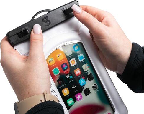 geckobrands Float Phone Dry Bag - Waterproof & Floating Phone Pouch – Fits Most iPhone and Samsung Galaxy Models in Saudi Arabia