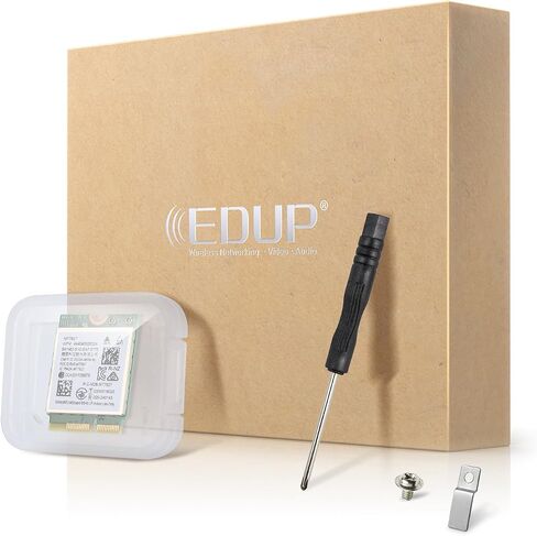 بطاقة EDUP® M.2 WiFi 7 BE9300 Bluetooth 5.4 لـ AMD/Intel Windows 11 in Kuwait