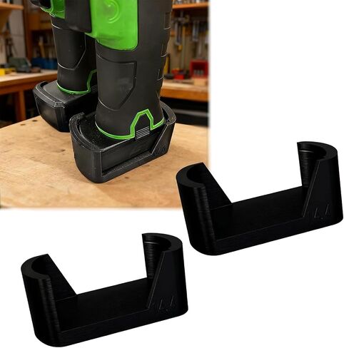 2Pcs Magnetic Battery Holder Compatible with Snap-On 14.4V Batteries, Protective Cover with Secure Mount, Cordless Tool Storage Accessory in Saudi Arabia