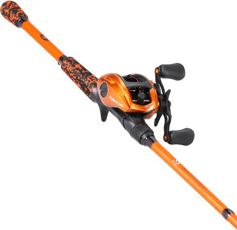 Sougayilang Baitcaster Combo – IM7 Graphite M/MH 2-Piece Travel Rod, 6.3:1 High-Speed Reel,18LB Drag for Bass, Catfish, Trout, Panfish in Saudi Arabia