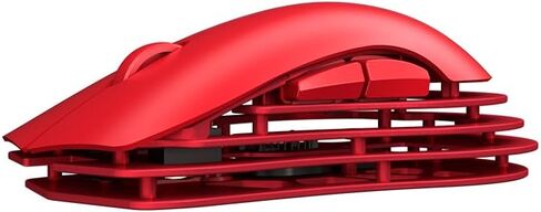 M259 Magnesium Aluminum Alloy Mouse, BT/2.4G/USB-C Lightweight Mice (Red) in Saudi Arabia