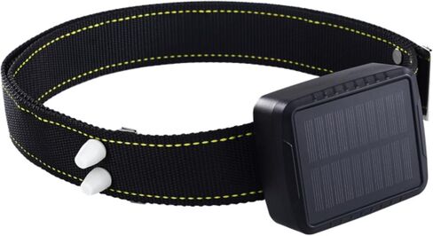 Solar GPS Animal Tracker, Real Time Pet Locator Waterproof Positioning Device for Cattle Goats Horses Livestock Monitoring, 15000mAh/20000mAh Long Battery Life (G1 20000mAh) in Kuwait