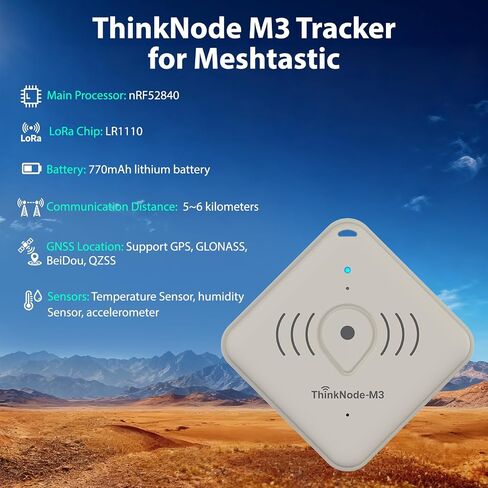 ThinkNode M3 Tracker Card Compatible for Meshtastic with LR1110 in Saudi Arabia