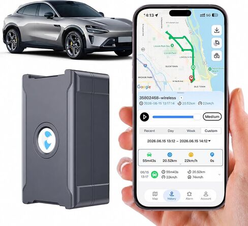 GPS Tracker for Vehicles, Long Battery Life Tracker Device for Trailers in Kuwait