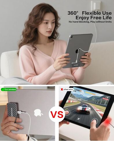 Magnetic Wireless Charger for iPad Pro 11" M4/M5 Only,35W Fast Charging Smart Connector Charger,Aluminum Alloy Wireless Charging Pad with USB-C Cord Cable (Adapter Not Included) in Saudi Arabia