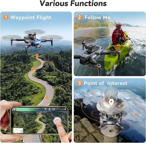 Drones with Camera for Adults 4K, Auto Return- HYTOBP P17 in Saudi Arabia