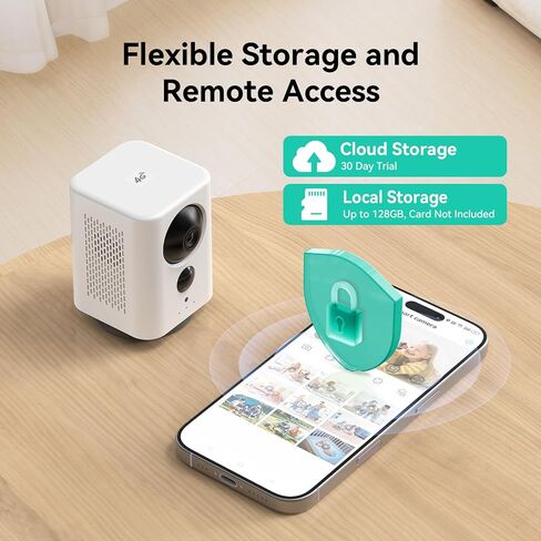 LIWAN 4G LTE Cellular Security Camera Indoor Wireless, No WiFi, 2K, Portble in Saudi Arabia