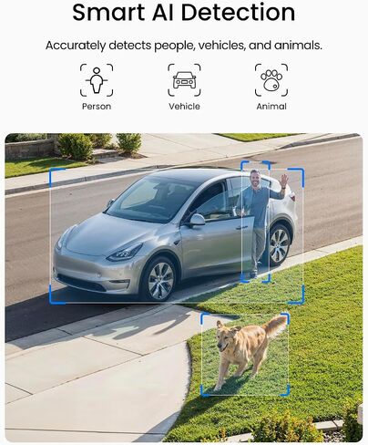 REOLINK 3K Security Cameras Wireless Outdoor WiFi 6 AI Detection, 2 Cam Kit in Saudi Arabia