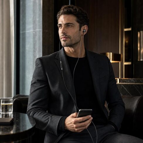 Betron BS10 Earphones Wired Earbud Headphones with Microphone, Black in Saudi Arabia