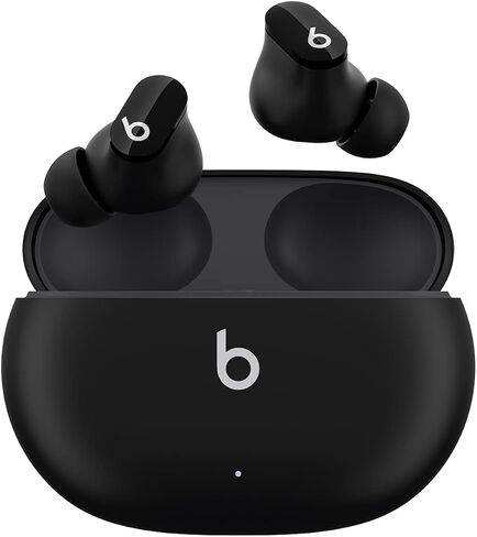 سماعات أذن Beats Studio Buds - سماعات أذن لاسلكية عازلة للضوضاء - متوافقة مع أجهزة Apple وAndroid، ميكروفون مدمج، تصنيف IPX4، سماعات مقاومة للعرق، سماعات بلوتوث من الفئة 1 - أبيض in Kuwait
