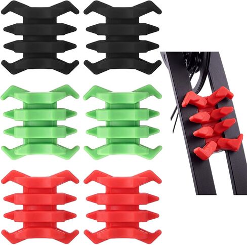 3 Pairs Bow Limb Dampeners Rubber Bow Silencer Vibration Noise Reducer Split Limb Stabilizer for Compound Bows Crossbow Archery Accessories in Saudi Arabia