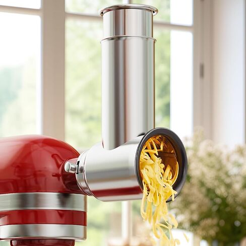 GVODE Cheese Grater Attachment for KitchenAid Mixer, 4-Blade Shredder in Kuwait