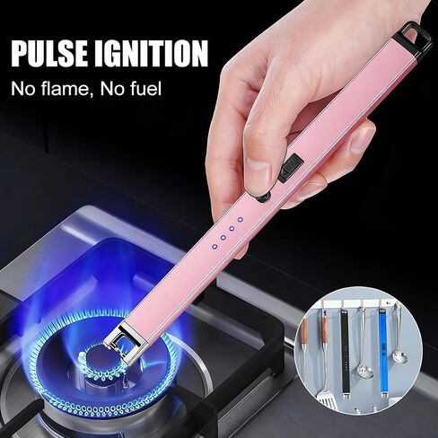 Electric Candle Lighter 2 Pack USB Rechargeable Lighters Plasma Arc Lighter in Saudi Arabia