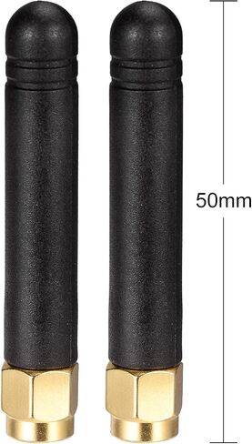 Bingfu Short WiFi Bluetooth Antenna with Cable 2-Pack for Meshtastic ESP32 Development Board ESP32-S3 Chip Mesh Tastic WiFi Gateway Node Wireless Module in Saudi Arabia