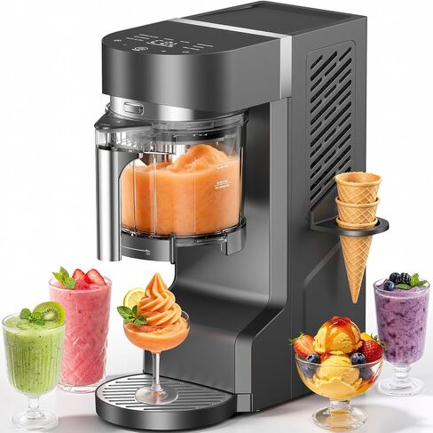 Slushie Machine for Home, Ice Cream Maker, 30OZ, Light Gray in Saudi Arabia