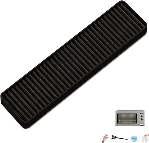 فلتر بديل مناسب لفلتر الميكروويف LG، 5230w1a003a lmv1650st فلتر فحم الميكروويف لـ LG GE lmv2031st الفحم lmv2031bd LMV2031SB JVM7195SK6SS PVM9005SJ8SS LMVM2085SB - عبوة واحدة in Kuwait