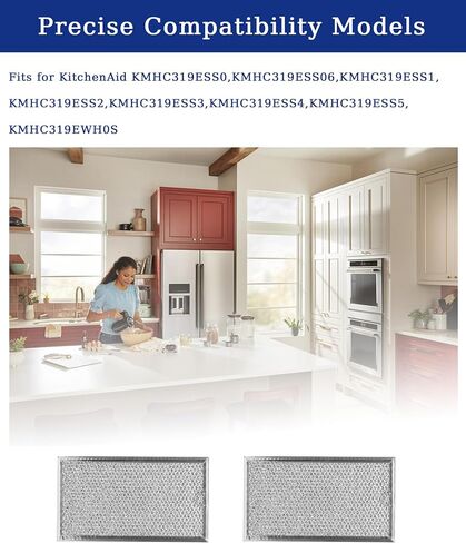 KMHC319ESS0 2-pack Microwave Grease Filter in Saudi Arabia