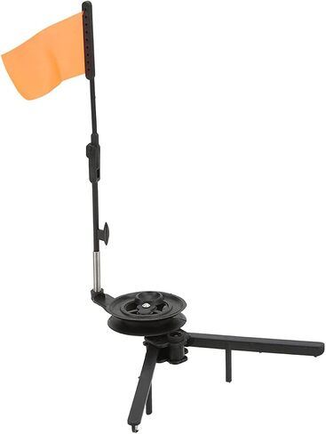RiToEasysports Ice Fishing Tip Up, Folding Triangle Base Design with Reel and Alarm Flag for Winter Fishing Accessories in Saudi Arabia
