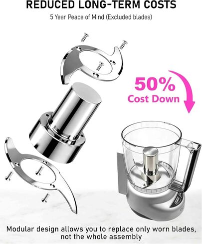 4 Blade for 4-Cup Cuisinart Mini Prep Plus Food Processor DLC-4CBN & CH-4CB in Kuwait