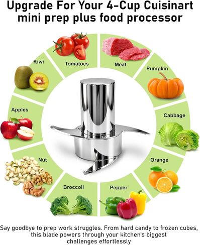4 Blade for 4-Cup Cuisinart Mini Prep Plus Food Processor DLC-4CBN & CH-4CB in Kuwait