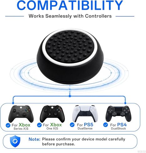 16 Pcs Thumb Grip Caps for PS5/PS4, for Xbox Series/One Controller in Saudi Arabia
