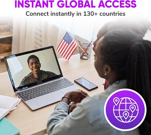 TravelWifi Sapphire Touch 4 - Portable Global Hotspot for 200+ Countries with 4G+ Cat 13 speeds up to 390 Mbps, Plus Free 5GB Startup Data and Free 1GB Monthly for 3 Years. in Kuwait