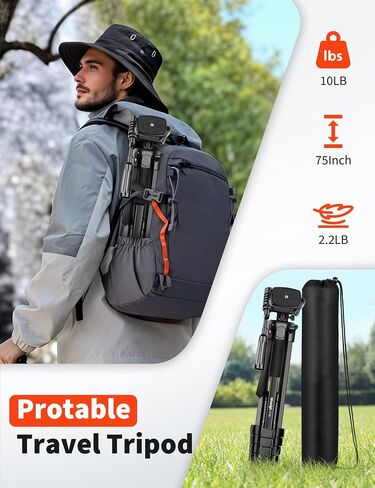 Nineigh 75" Phone Tripod Stand, Overhead Tripod with Remote Phone Holder in Saudi Arabia