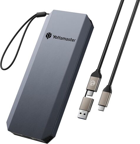 Yottamaster 1TB External SSD, Up to 460MB/s Aluminum Portable SSD in Saudi Arabia