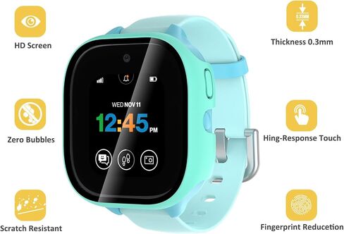 WD&CD 6 Pack Case Compatible with Gizmo Watch 3, Hard PC Case with Screen Protector Cover Accessories Compatible with Verizon Gizmo Watch 3 in Saudi Arabia