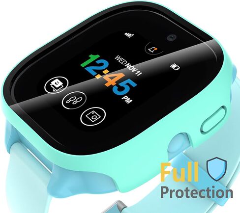 WD&CD 6 Pack Case Compatible with Gizmo Watch 3, Hard PC Case with Screen Protector Cover Accessories Compatible with Verizon Gizmo Watch 3 in Saudi Arabia