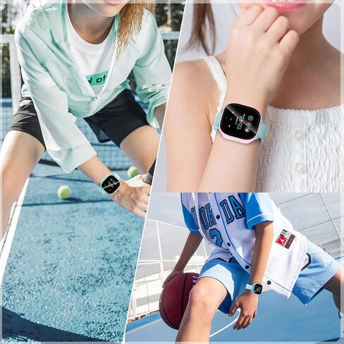 WD&CD 6 Pack Case Compatible with Gizmo Watch 3, Hard PC Case with Screen Protector Cover Accessories Compatible with Verizon Gizmo Watch 3 in Saudi Arabia