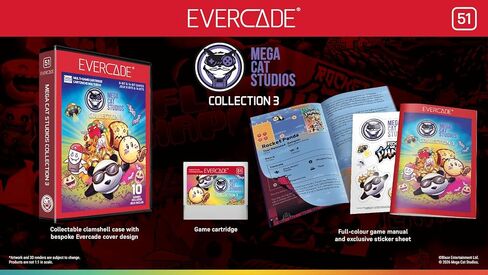 Blaze Evercade Mega Cat Studios Collection 3 in Kuwait