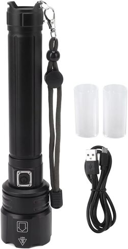 فلاش LED 10000LM، فلاش فائق السطوع مع USB Re، سطوع، فلاش IPX5 m لكاميرا المشي لمسافات طويلة CING، باب محمول in Kuwait