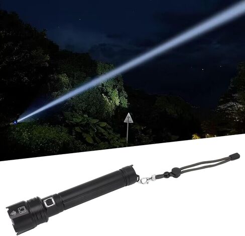 فلاش LED 10000LM، فلاش فائق السطوع مع USB Re، سطوع، فلاش IPX5 m لكاميرا المشي لمسافات طويلة CING، باب محمول in Kuwait