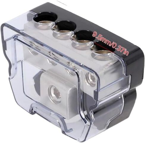 Power Distribution Block 1/0 Gauge In To 4 Gauge Out Audio Stereo Power in Kuwait