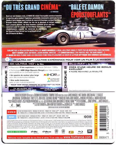 BLURAY 4K ULTRA HD + BLURAY LE MANS 66 EDITION STEELBOOK FNAC in Kuwait