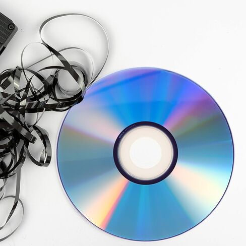 High-Capacity Blank Writable Discs for Music and Data Recording, Versatile Use Plastic Material, Ample Space for Digital Audio and Compact Disc Blank Applications in Saudi Arabia