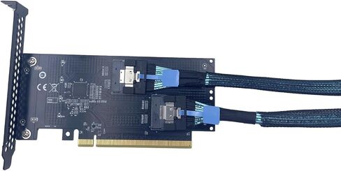 توفر بطاقة توسيع SCSI PCIe محول SFF 8654 8i إلى SAS4.0 بسرعة 24 جيجابايت/ثانية لتخزين الأعمال الذي يحتاج إلى مجموعة توسيع تخزين المضيف in Saudi Arabia