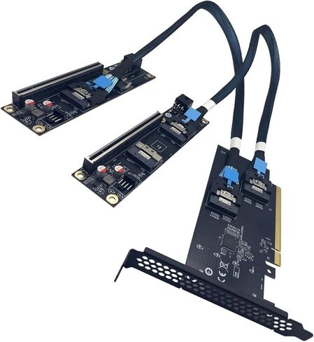 توفر بطاقة توسيع SCSI PCIe محول SFF 8654 8i إلى SAS4.0 بسرعة 24 جيجابايت/ثانية لتخزين الأعمال الذي يحتاج إلى مجموعة توسيع تخزين المضيف in Saudi Arabia