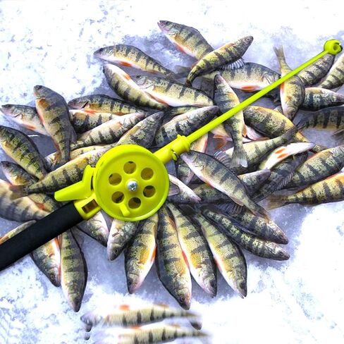 Fishing Rod,Small Ice Winter Fishing Rod with Reels Wheel Portable Fishing Rod Beginner Children Fishing Reels Poles in Saudi Arabia