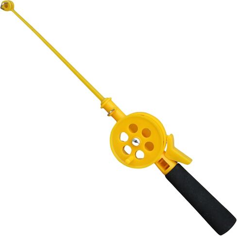 Fishing Rod,Small Ice Winter Fishing Rod with Reels Wheel Portable Fishing Rod Beginner Children Fishing Reels Poles in Saudi Arabia