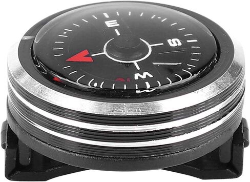 Mini Wrist Direction Finder for Survival & Outdoor | Lightweight Aluminum Alloy | Hiking/Camping/Hunting Gear | Portable Watch Design with Strap Hole in Saudi Arabia