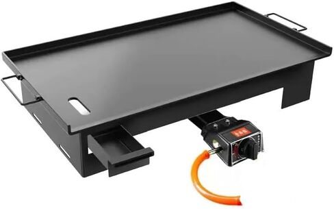 Teppanyaki Equipment, Commercial Teppanyaki Grill Pan, Even Heating, Overall Folding, Thickness 8Mm, Oil Outlet, Gas Stove,60Cm in Kuwait
