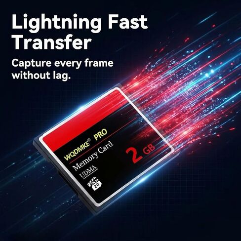 2 Pack 2GB CF Memory Card High Performance Industrial CF Type I Card for Industrial Equipment and Vintage Digital Cameras in Kuwait