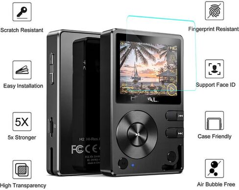 3 Pack for HIFI WALKER H2 MP3 Music Player Screen Protector in Saudi Arabia