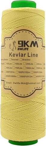9KM DWLIFE Kevlar Kite String, Kevlar Cord Low-Stretch Twisted Line in Kuwait