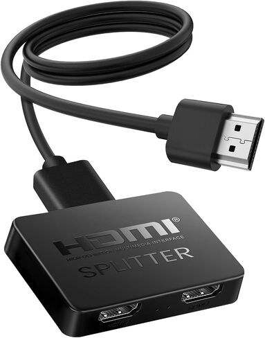 4K HDMI Splitter 1 in 2 Out Copy Same Content to 2 Screens (Mirror Only) in Saudi Arabia