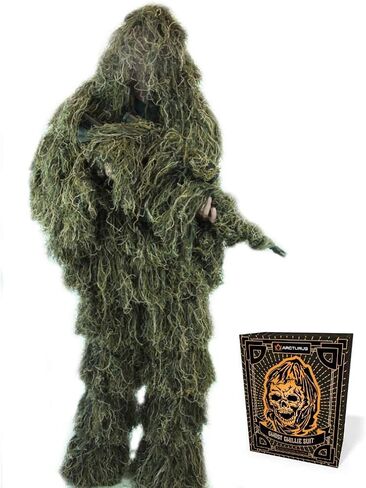 Arcturus Ghost Ghillie Suit | Ultra-Dense Design | Superior Camo Coverage for Hunters, Military, Snipers, Airsoft & Paintball in Kuwait