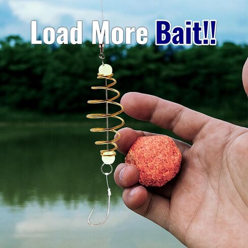 30PCS Fishing Bait Cage Spring Feeder Groundbait Feeder Rig Kit in Saudi Arabia