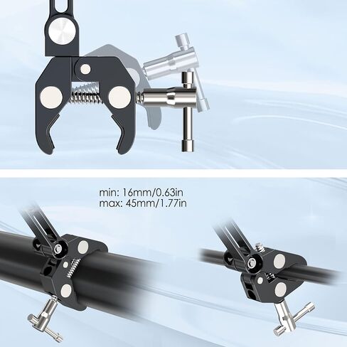 Aluminium Tablet Mount Clamp for Spin Bike, Stationary Bicycle, Treadmill in Saudi Arabia